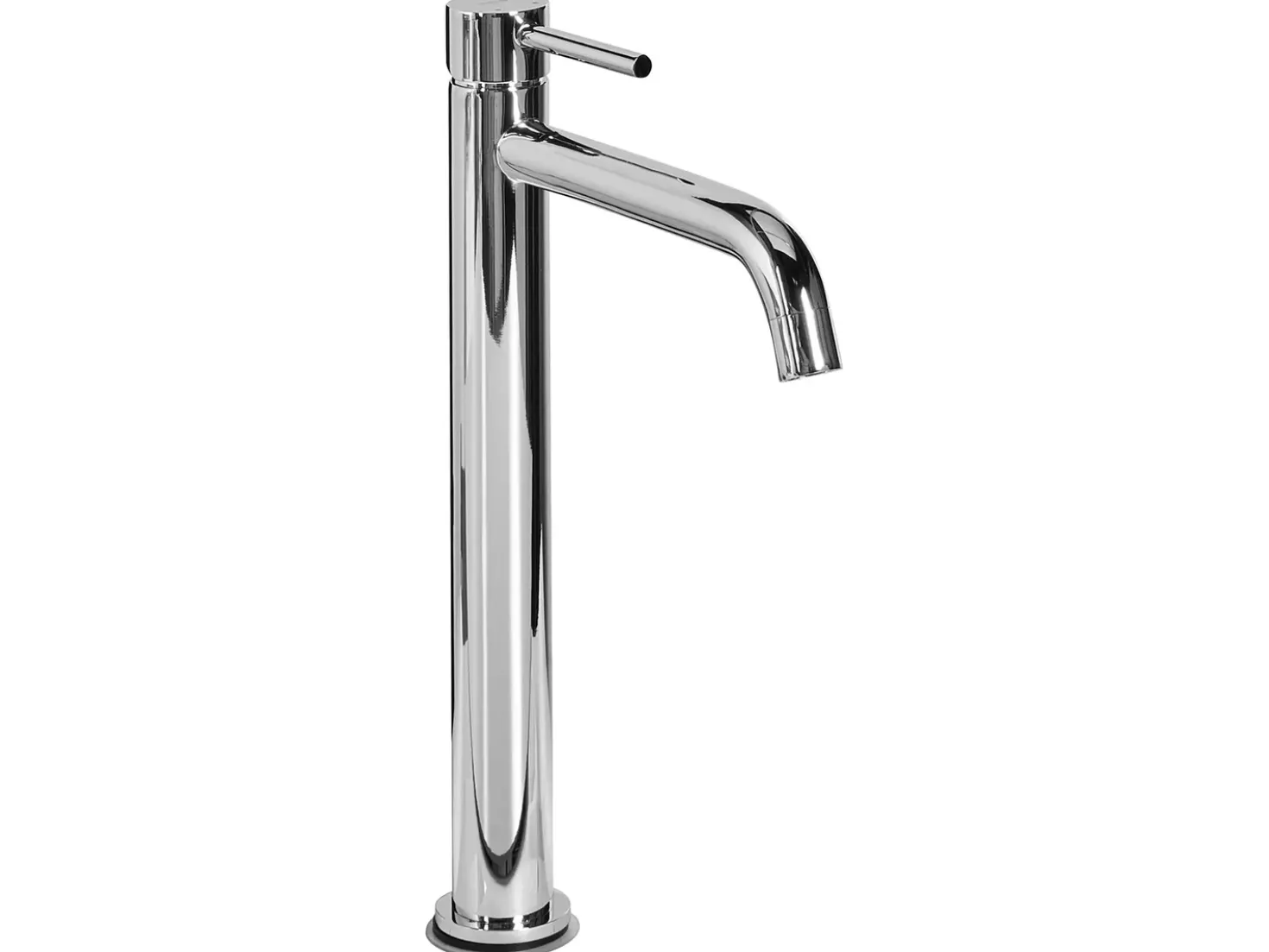 Miscelatore per lavabo alto SALINAS Ottone Argento