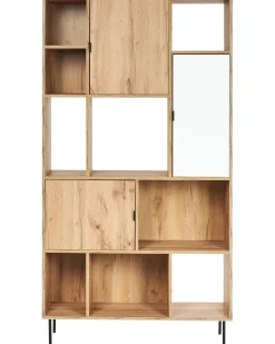 Mobile con 5 ripiani AMOS 185 cm Marrone chiaro