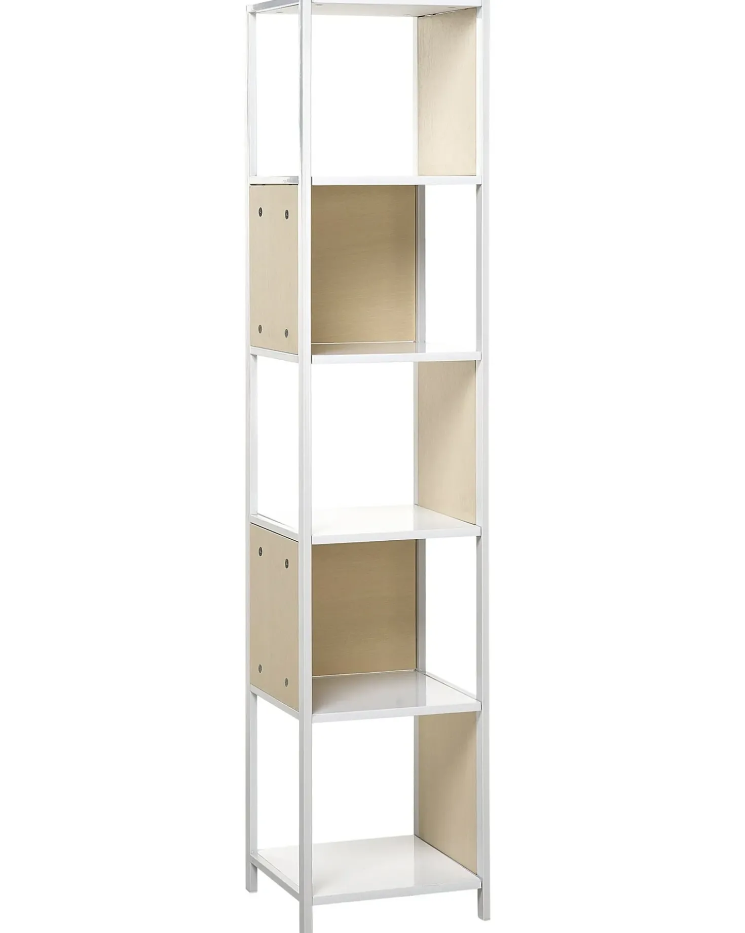 Mobile con 5 ripiani BOGOTA 165 cm Bianco