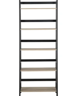 Mobile con 5 ripiani CROYDON 163 cm Nero