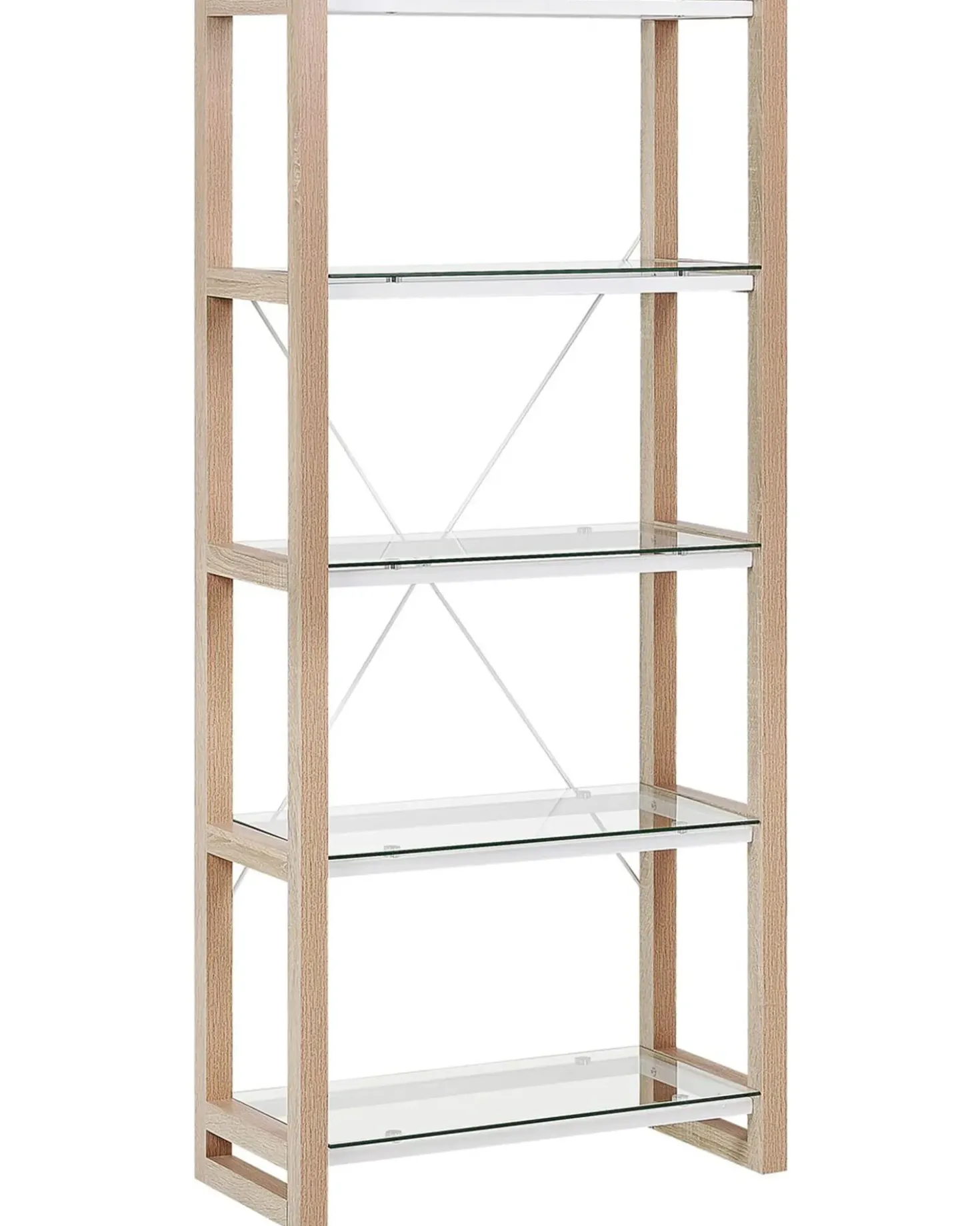 Mobile con 4 ripiani JENKS 152 cm Bianco