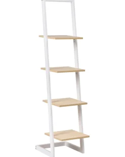 Mobile con 4 ripiani JOPLIN 143 cm Bianco