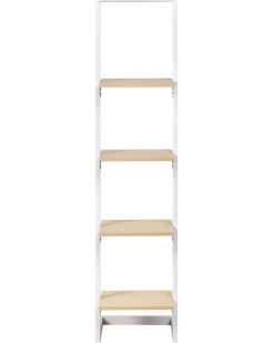 Mobile con 4 ripiani JOPLIN 143 cm Bianco