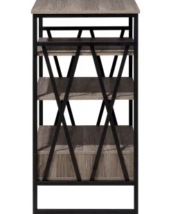Mobile con 3 ripiani KEENE 101 cm Tortora