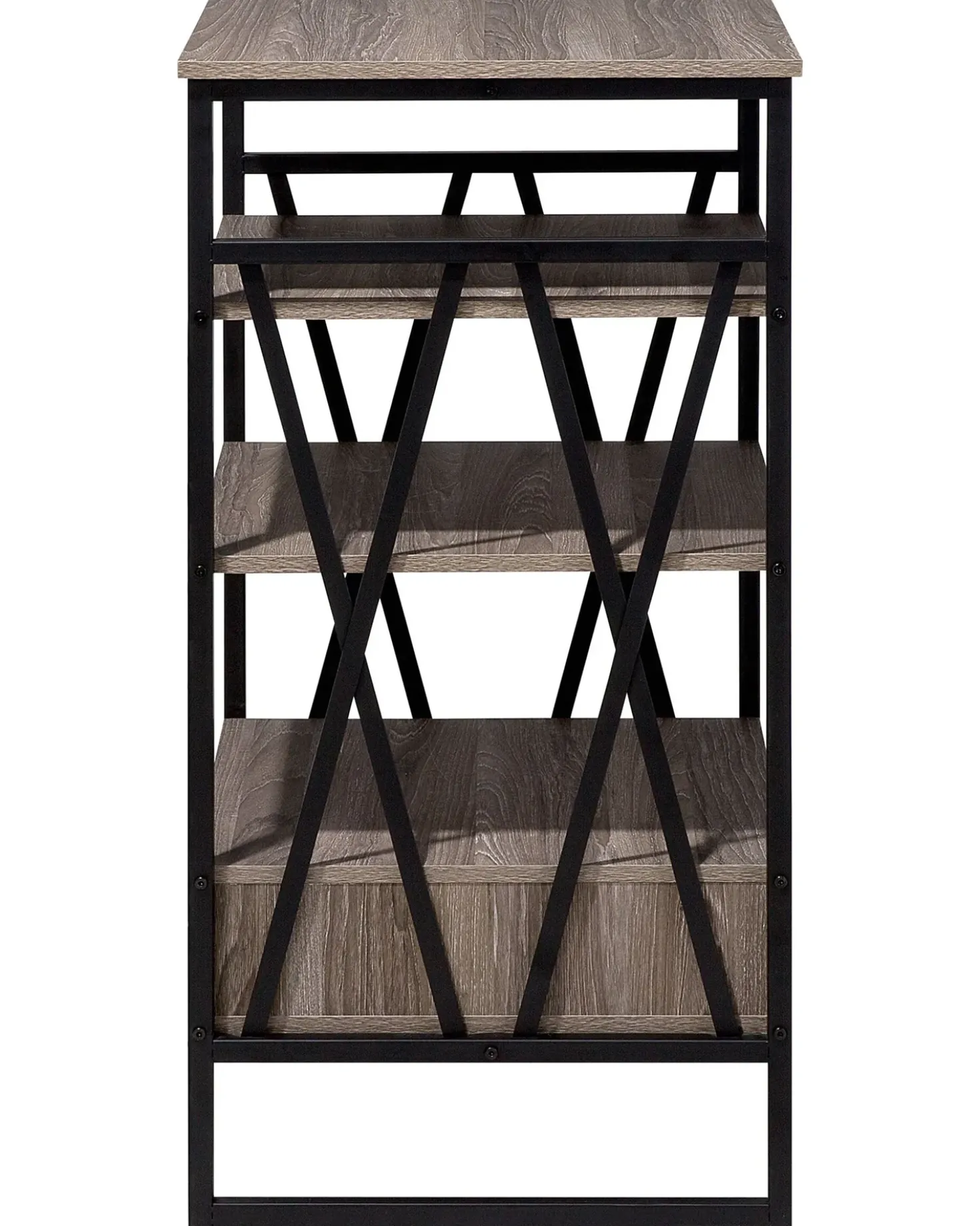 Mobile con 3 ripiani KEENE 101 cm Tortora