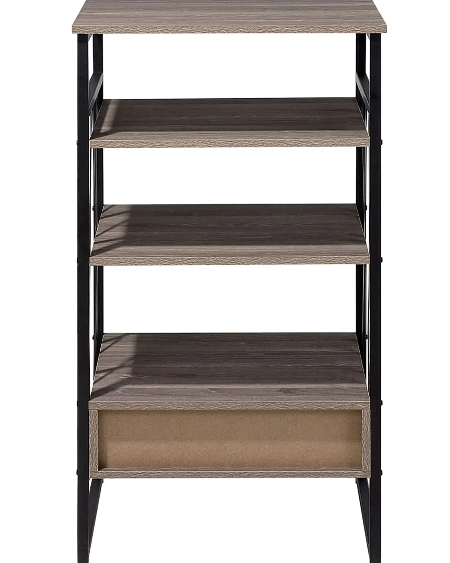 Mobile con 3 ripiani KEENE 101 cm Tortora