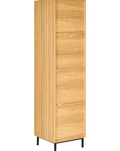 Mobile con 4 ripiani LEANDRO 175 cm Marrone chiaro