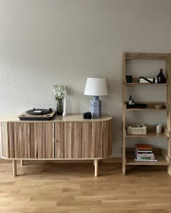 Mobile con 5 ripiani MOBILE TRIO 167 cm Marrone chiaro