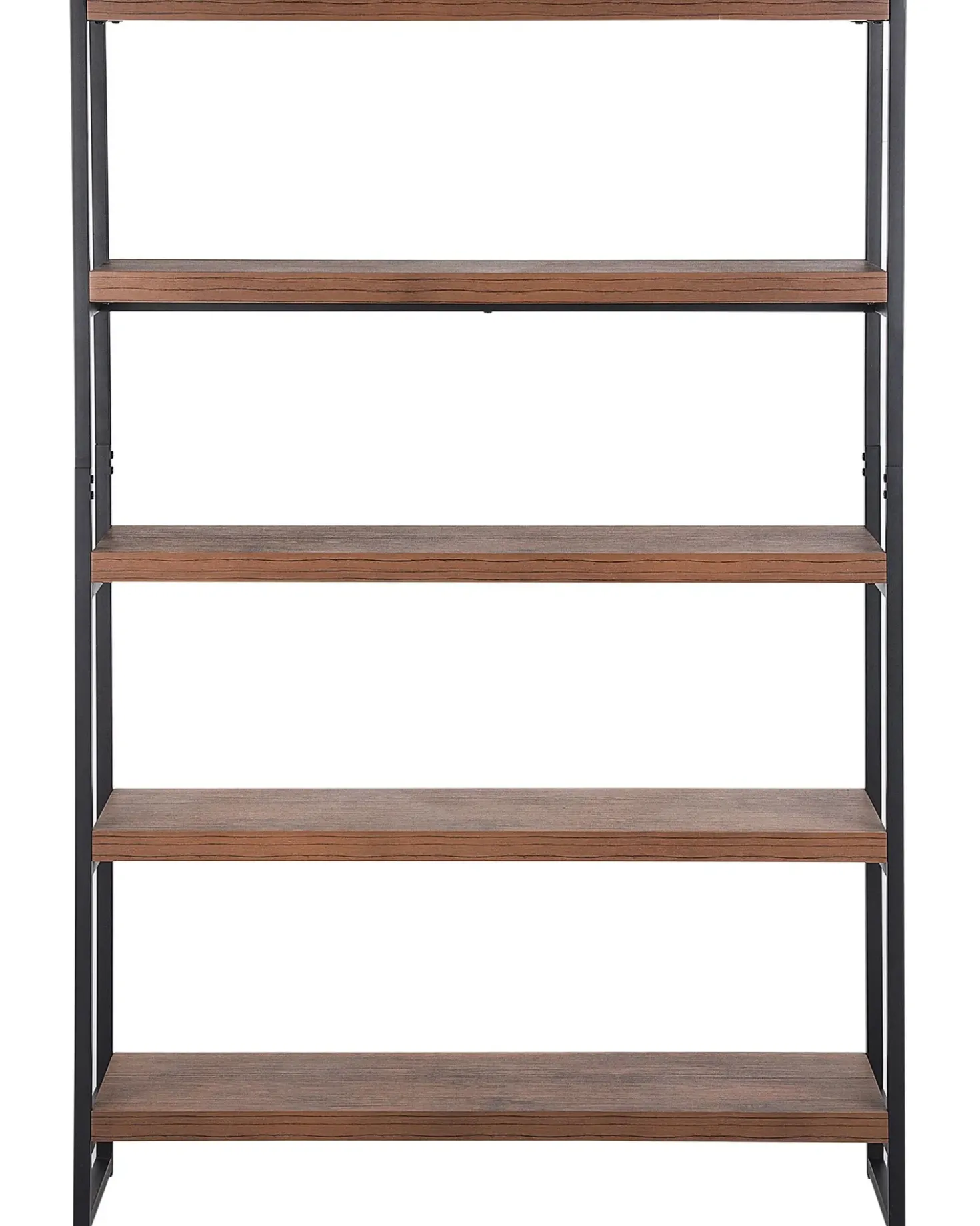Mobile con 4 ripiani TIFTON 155 cm Marrone scuro