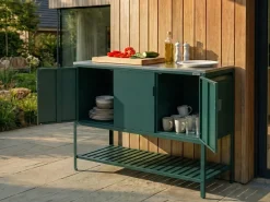 Mobile da cucina per esterni MAENZA Metallo Verde