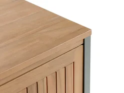 Mobile da cucina per esterni IVREA Legno di acacia certificato Marrone