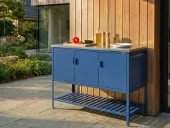 Mobile da cucina per esterni MAENZA Metallo Blu