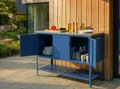 Mobile da cucina per esterni MAENZA Metallo Blu