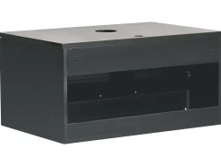 Mobile lavabo a parete ALZIRA 80 cm Nero
