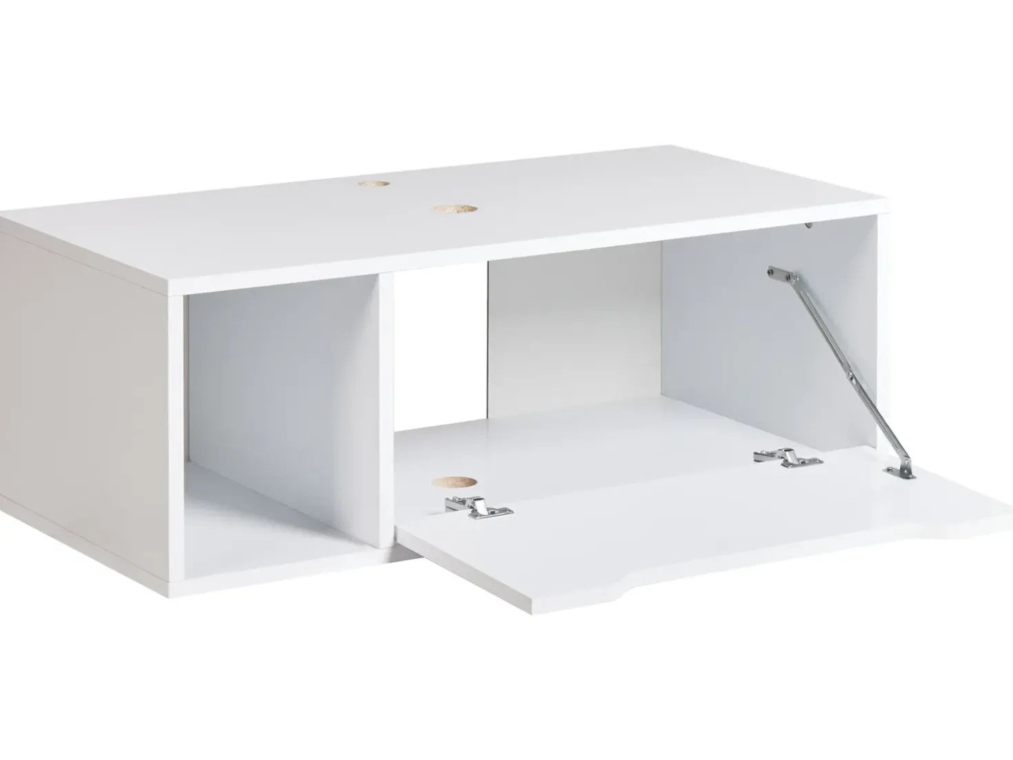 Mobile lavabo a parete CASCAVEL 80 cm Bianco