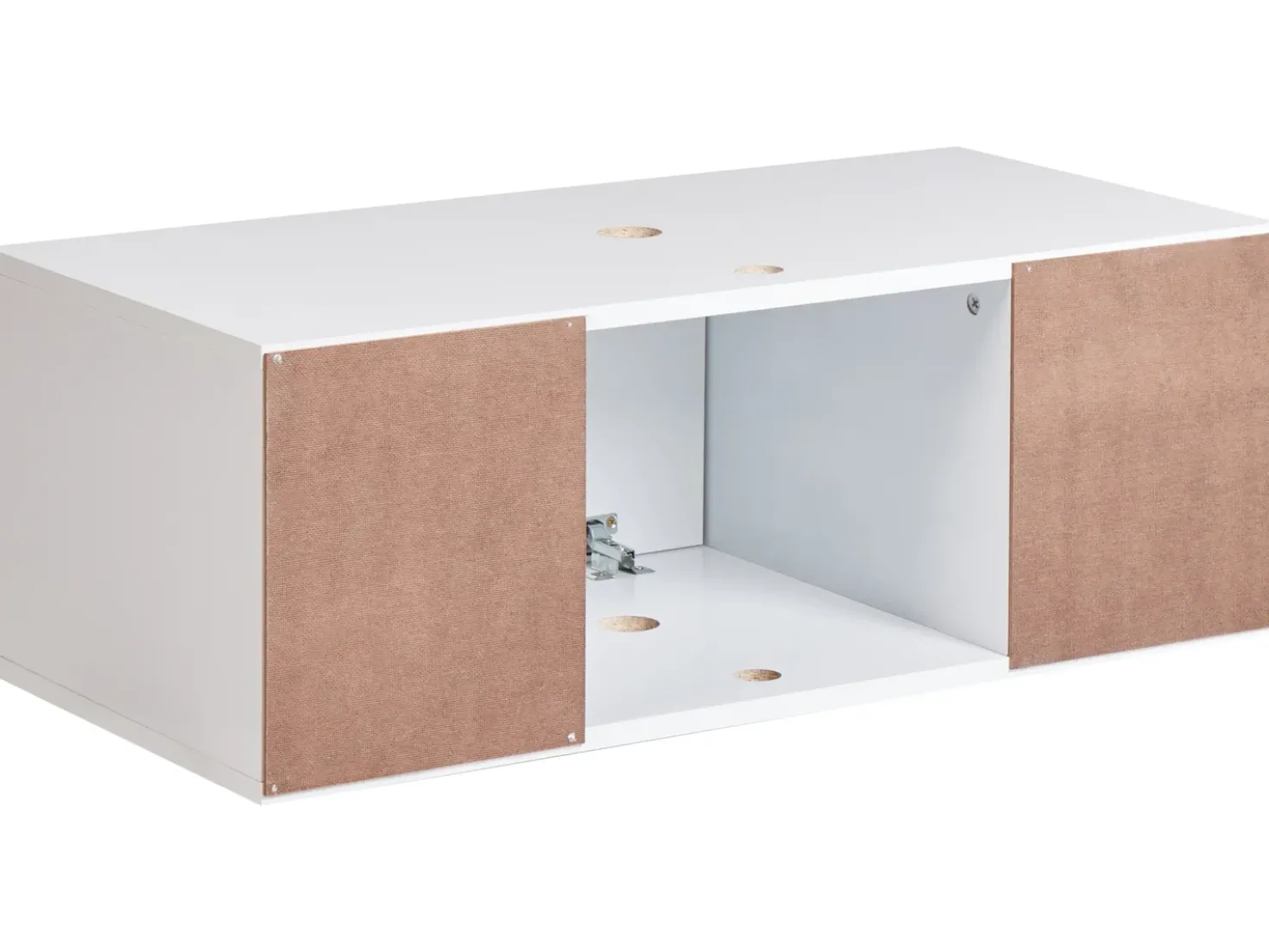 Mobile lavabo a parete CASCAVEL 80 cm Bianco