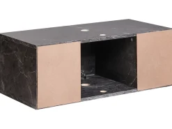 Mobile lavabo a parete CASCAVEL 80 cm Marmo nero