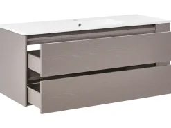 Mobile lavabo a parete con lavabo MANCORA Tortora