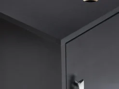 Mobile lavabo a parete LIMERIA 45 cm Nero