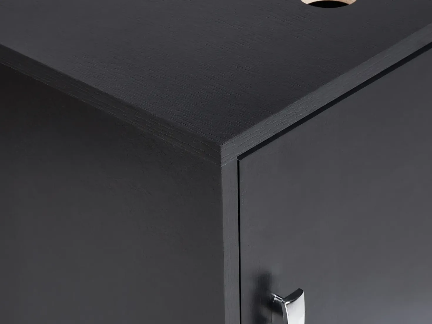 Mobile lavabo a parete LIMERIA 45 cm Nero