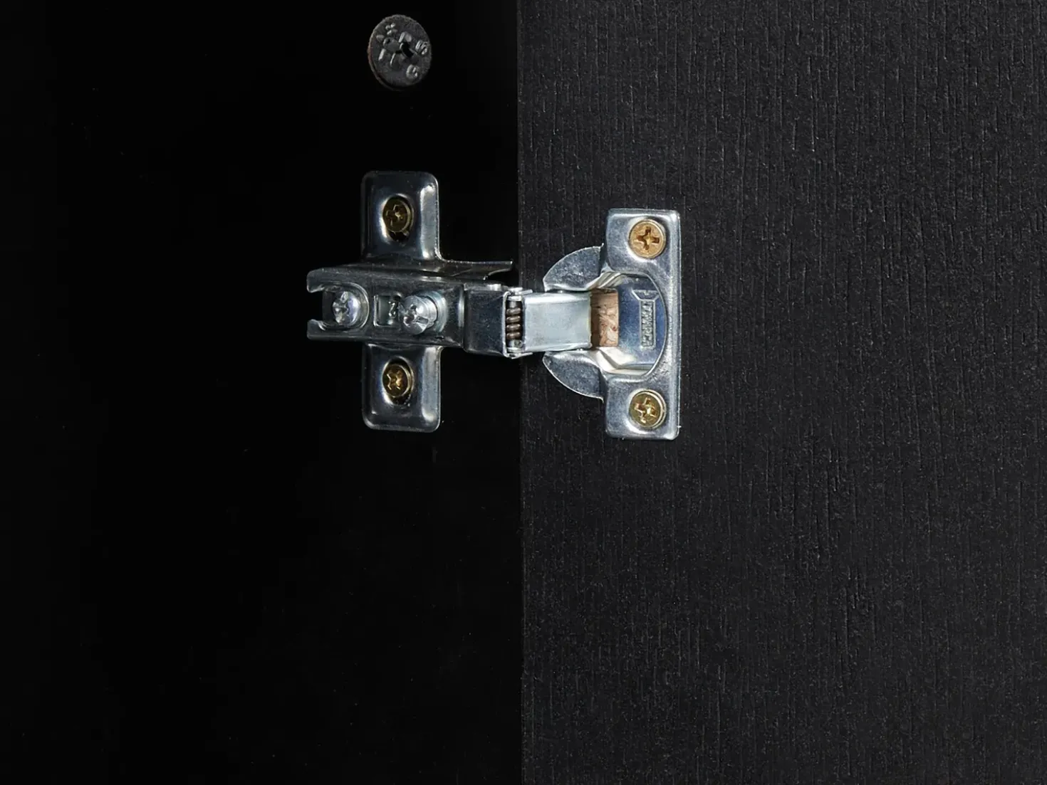 Mobile lavabo a parete LIMERIA 45 cm Nero