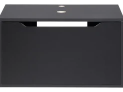 Mobile lavabo a parete PETROLINA 60 cm Nero