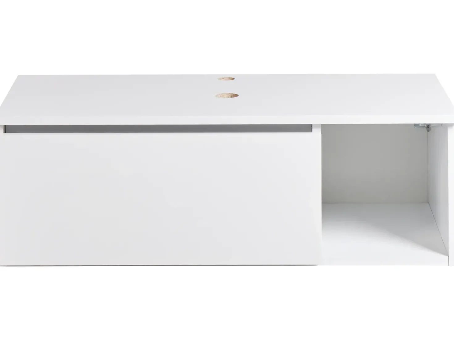 Mobile lavabo a parete RUPANCO 80 cm Bianco