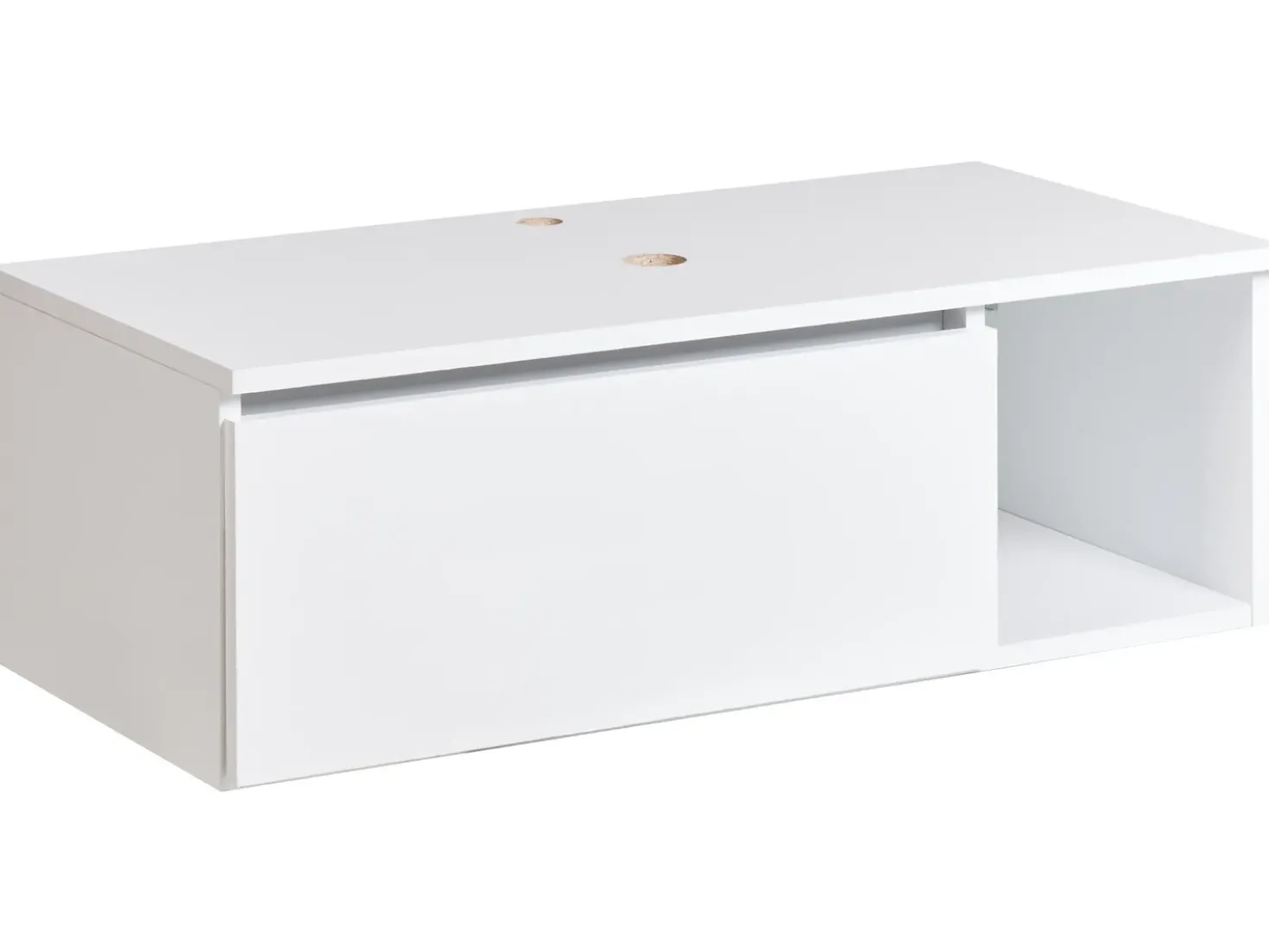Mobile lavabo a parete RUPANCO 80 cm Bianco