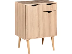 Mobile lavabo CANOAS 60 cm Marrone chiaro