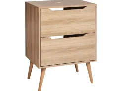 Mobile lavabo CARIACICA 60 cm Marrone chiaro