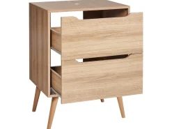 Mobile lavabo CARIACICA 60 cm Marrone chiaro