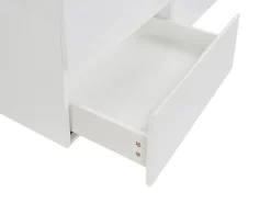 Mobile lavabo doppio a parete CARDIEL Bianco