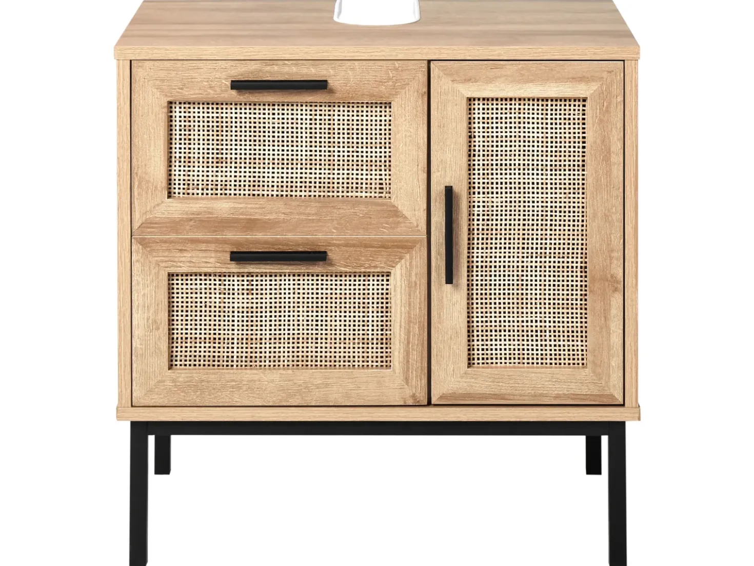Mobile lavabo ROSELL 60 cm Marrone chiaro