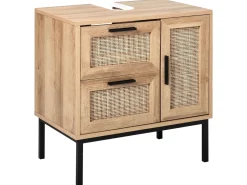 Mobile lavabo ROSELL 60 cm Marrone chiaro