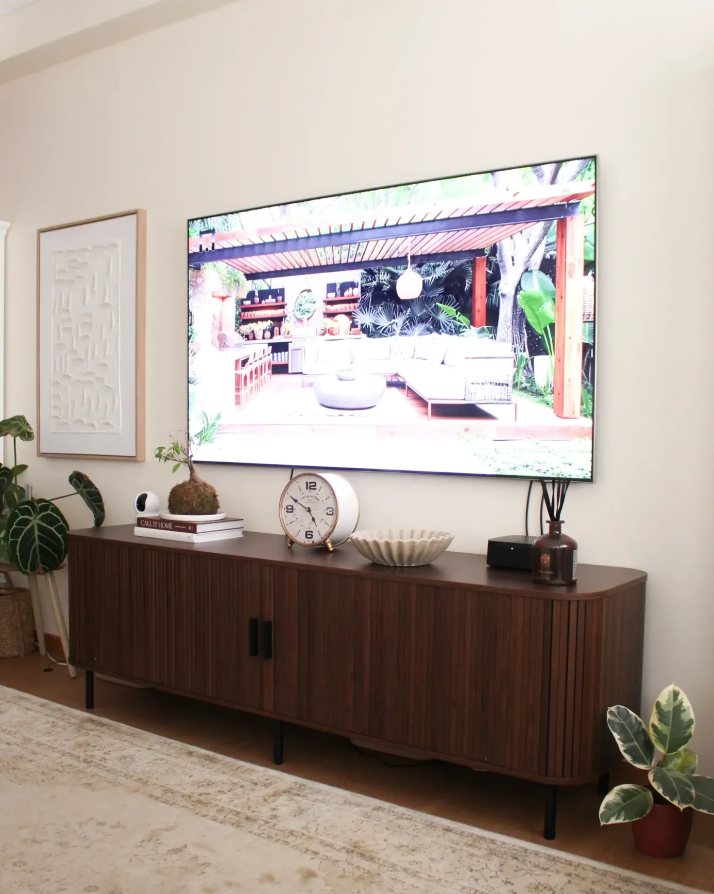 Mobile TV BRADLEY Marrone scuro