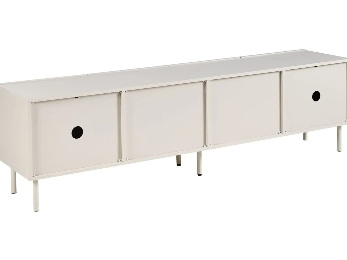 Mobile TV CLUNES Beige chiaro