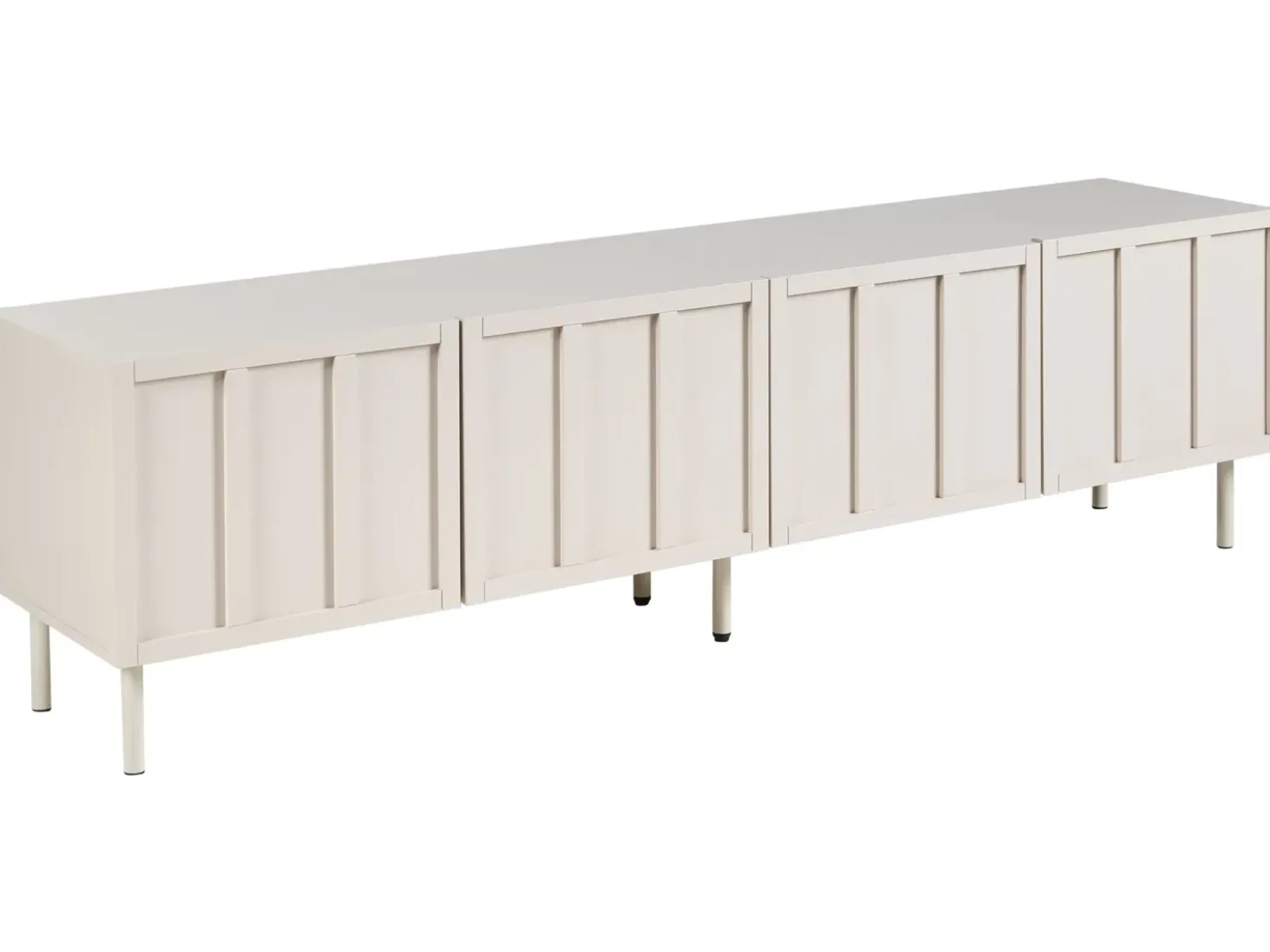 Mobile TV CLUNES Beige chiaro