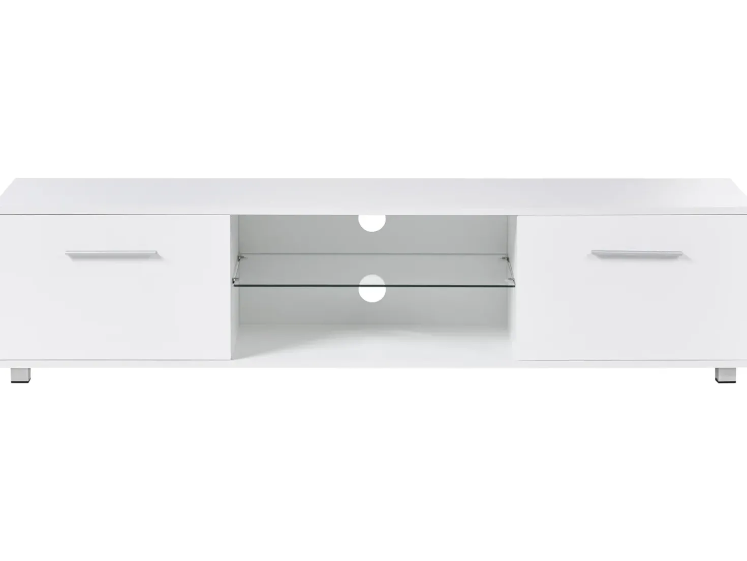 Mobile TV con LED BANFF Bianco
