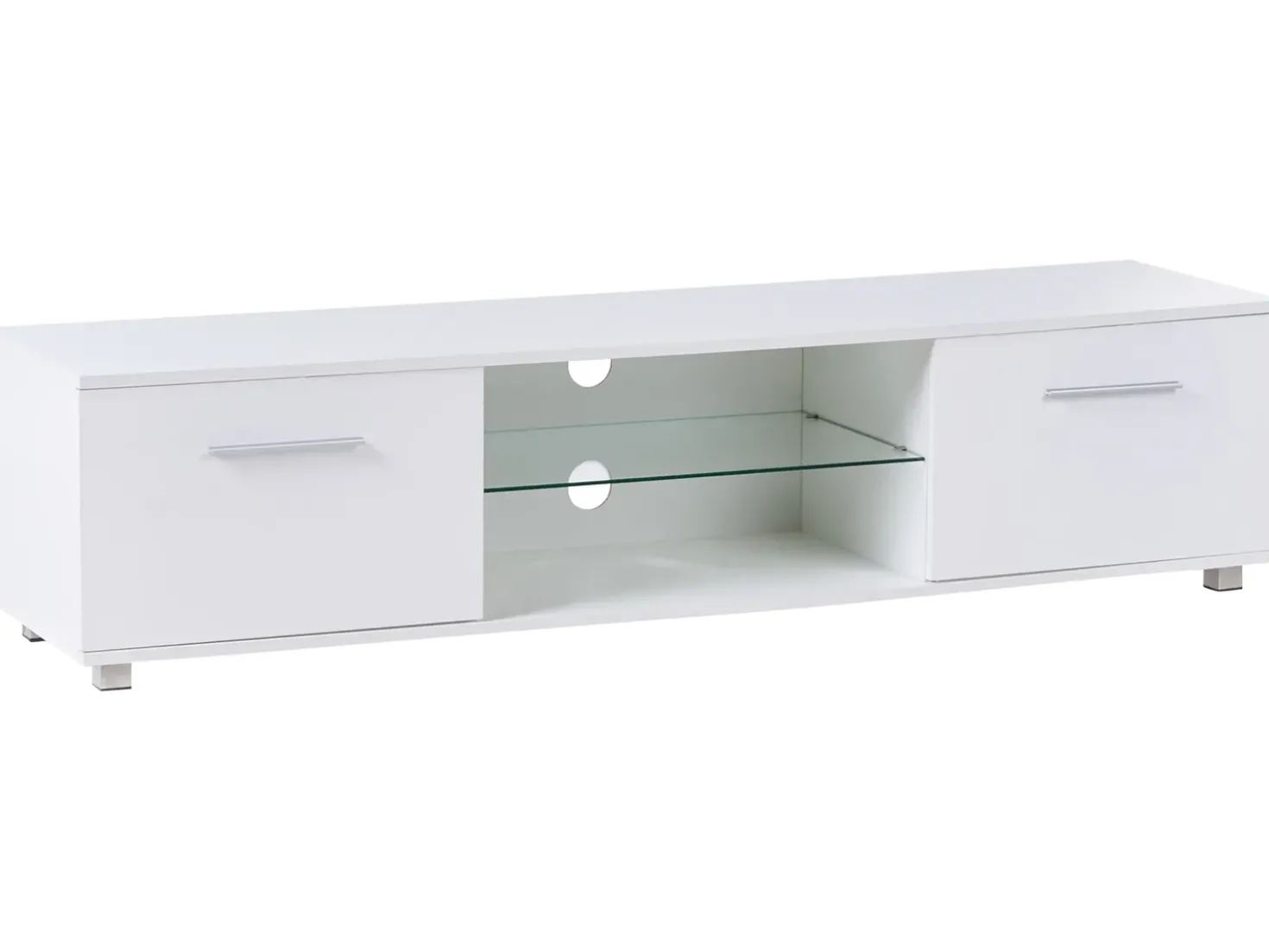 Mobile TV con LED BANFF Bianco