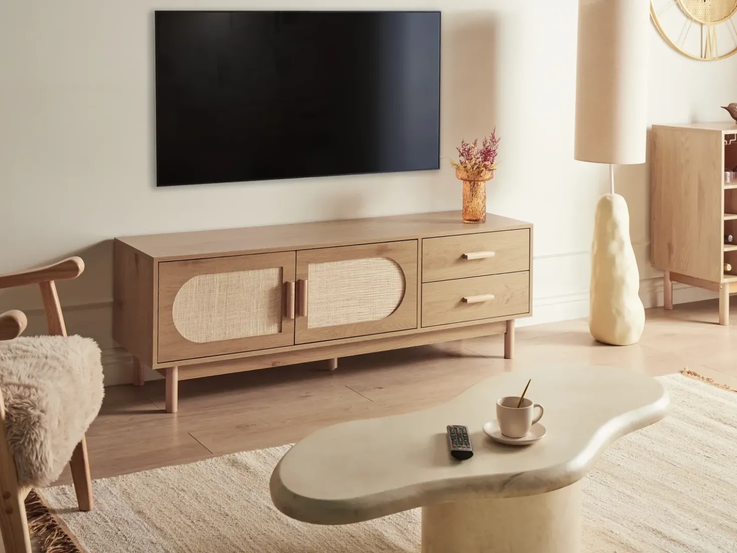 Mobile TV COSTELLO Marrone chiaro