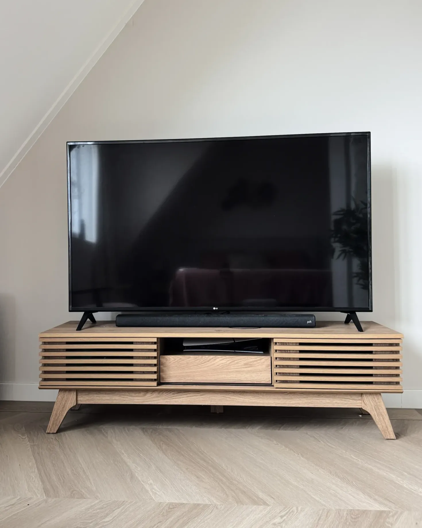 Mobile TV DETROIT II Marrone chiaro