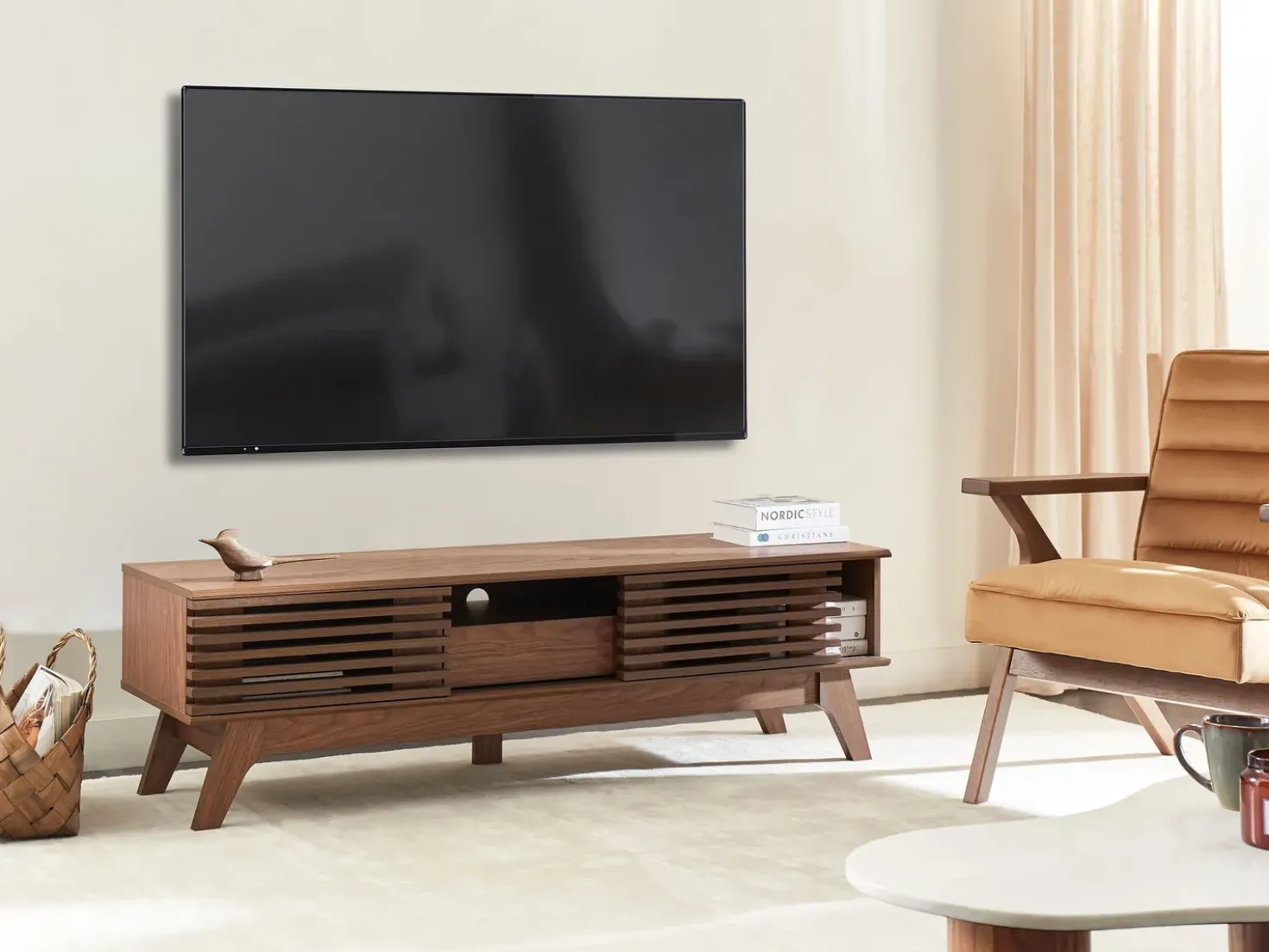Mobile TV DETROIT Marrone scuro