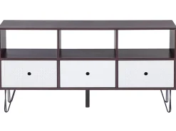 Mobile TV FOSTON Marrone/Bianco