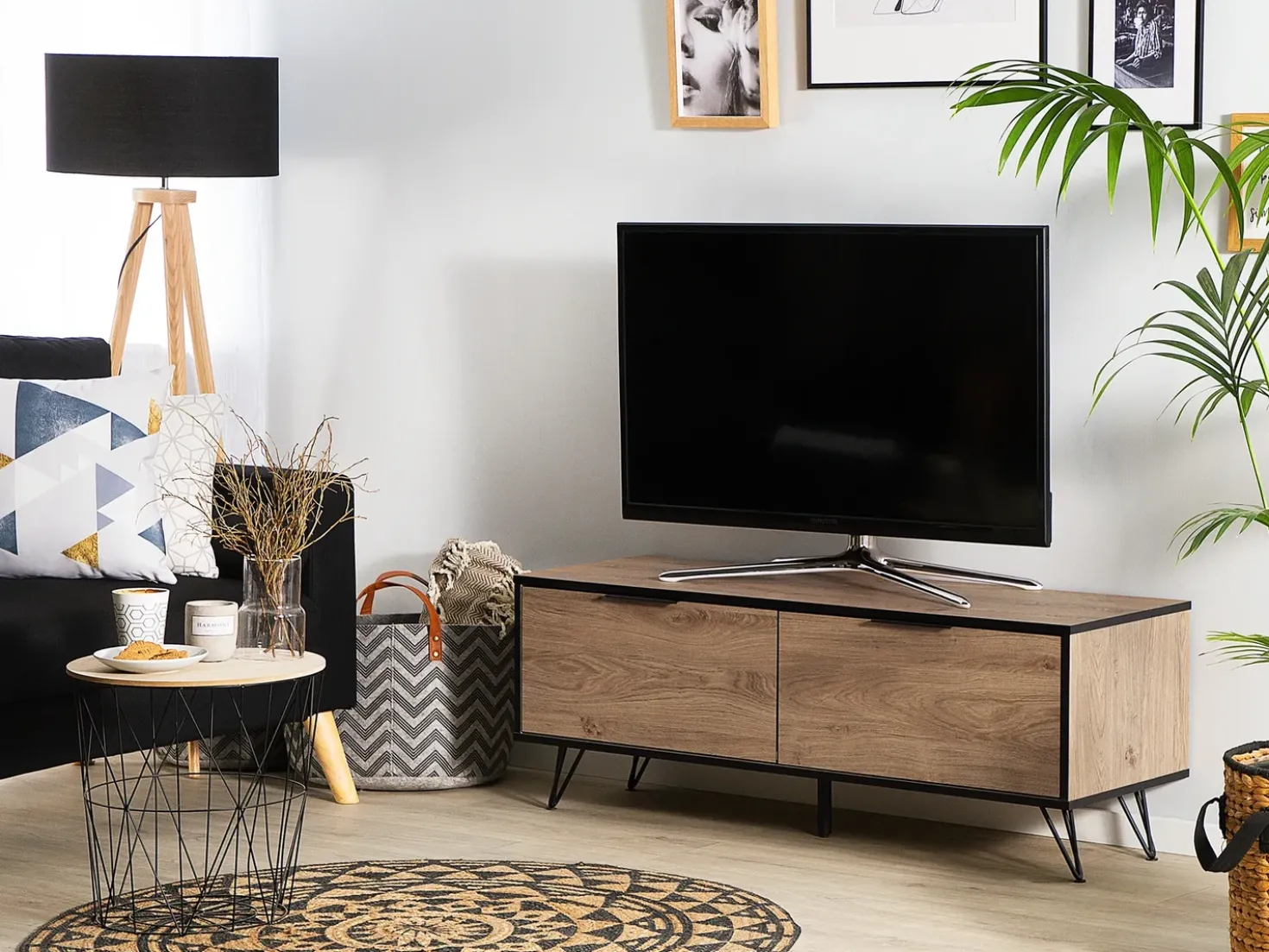 Mobile TV HALSTON Marrone/Nero