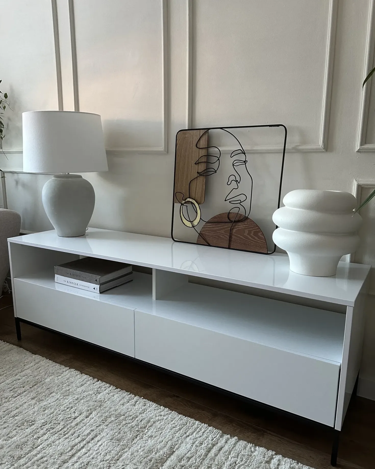 Mobile TV LED SYDNEY Bianco