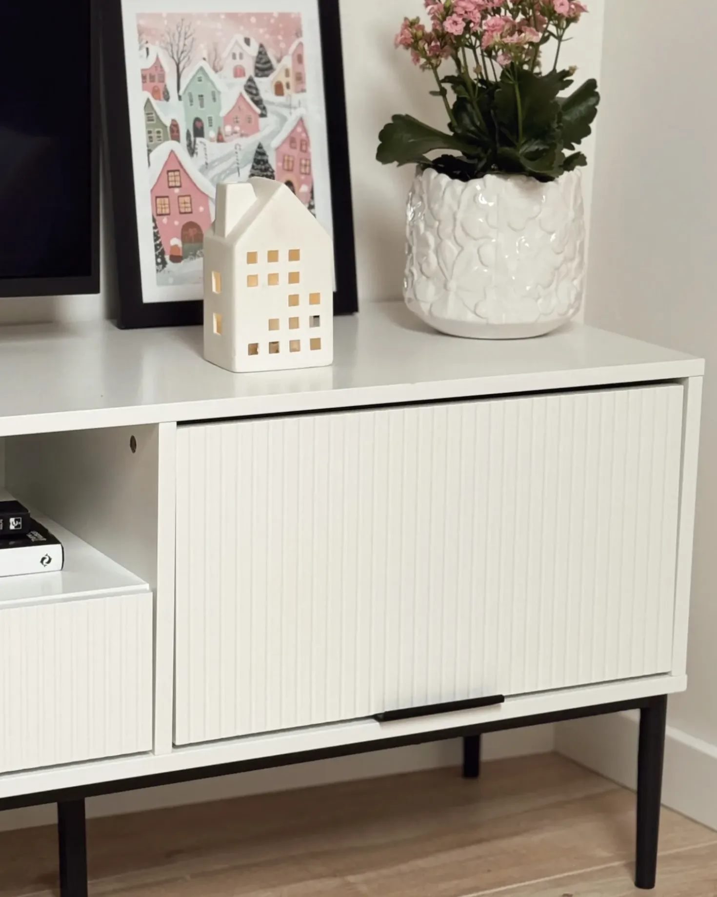 Mobile TV LEDUC Bianco