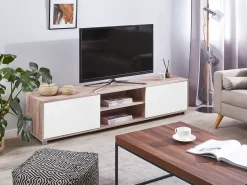 Mobile TV LINCOLN Marrone/Bianco