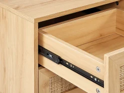 Mobile TV PEROTE Rattan Marrone chiaro