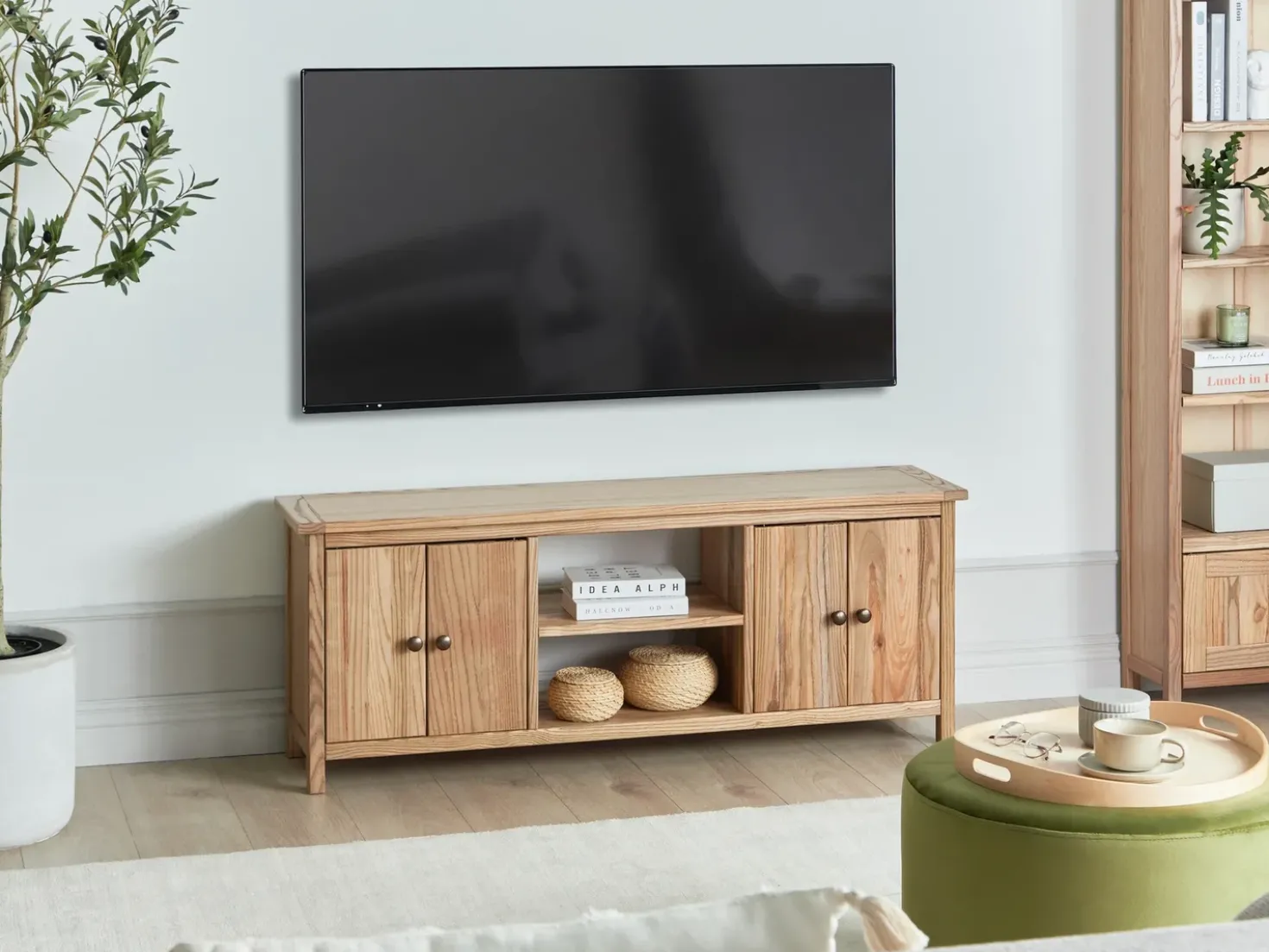 Mobile TV SALTON Legno di sassofrasso Marrone