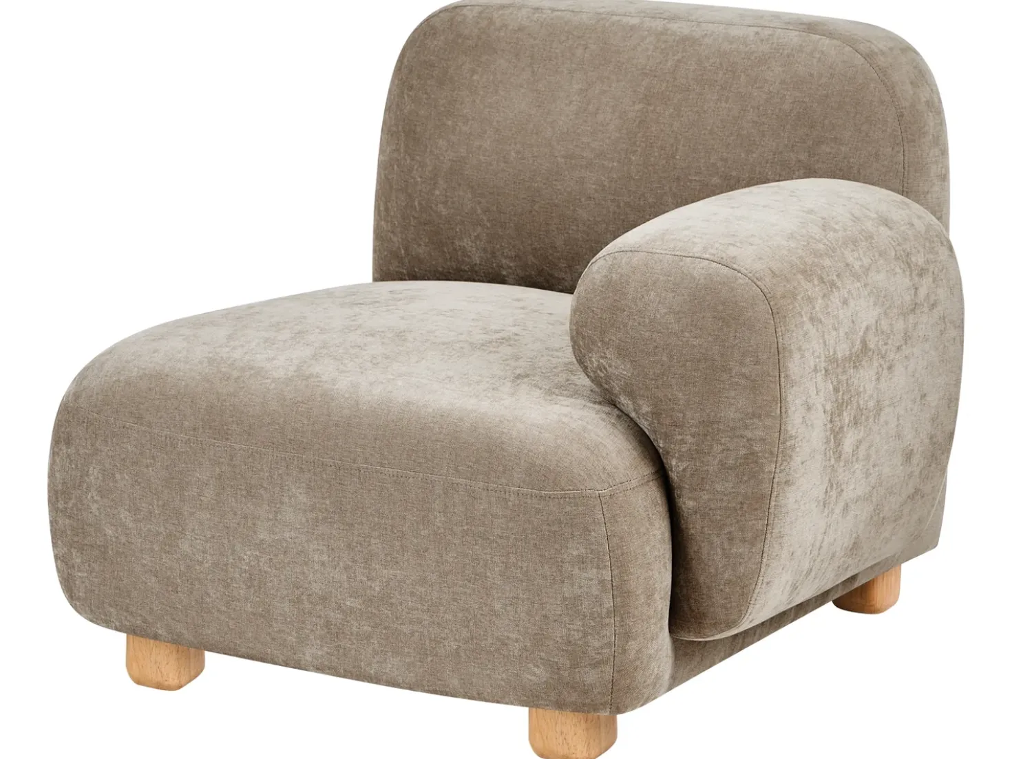 Modulo Angolare AMLI Tessuto Beige Lato Sinistro